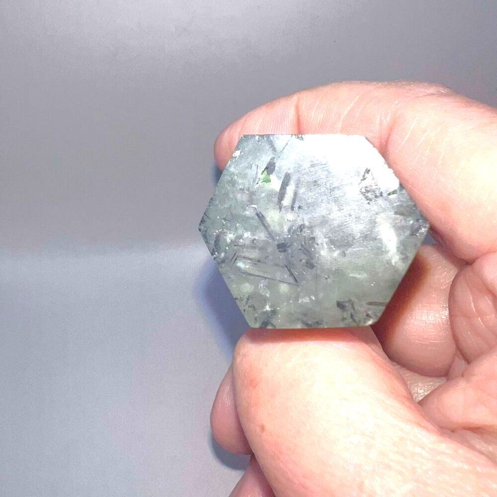 Prehnite Tower/Point - Picture 7 of 9